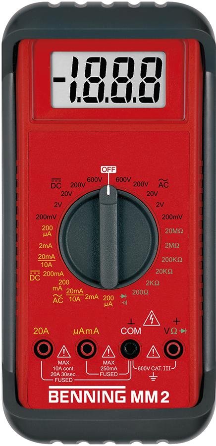 Digital-Multimeter MM 2 Benning Produktbild img1 L