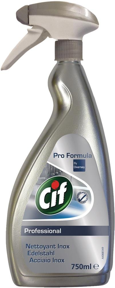 Prof.Edelstahlreiniger CIF 6 x 0,75 L Produktbild img1 L