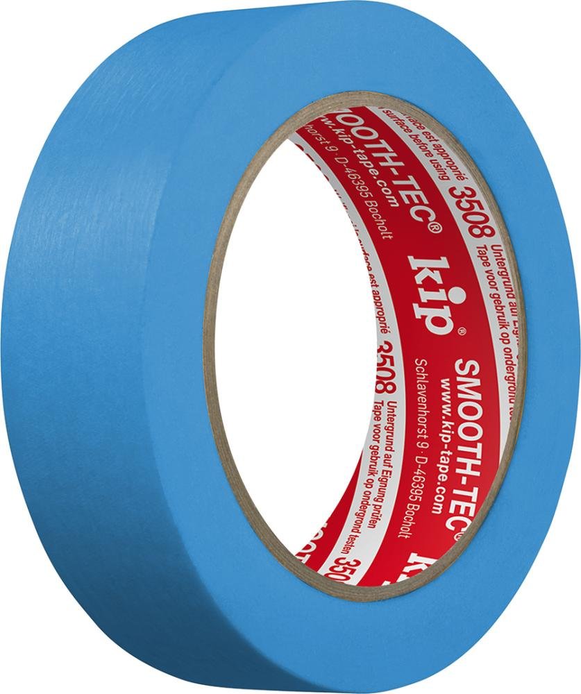 3508 SMOOTH-TEC blau Glattkrepp 30 mm x 50 m Produktbild img1 L