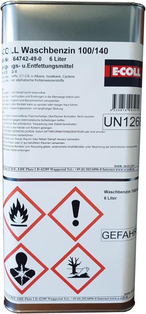Waschbenzin 6L Kanister Lagerbesorgung Produktbild img1 L