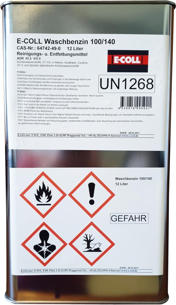 Waschbenzin 12L Kanister Lagerbesorgung Produktbild img1 L