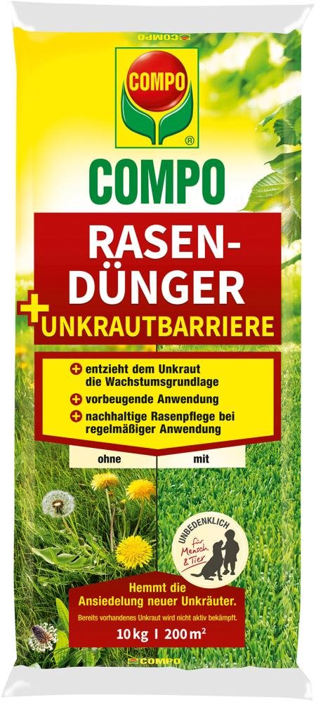 Rasendünger + Unkrautbarriere 10kg Beutel Produktbild img1 L