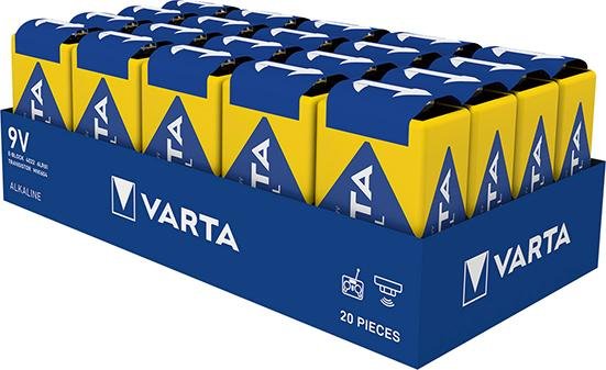 Varta Industrial Pro 9V Produktbild img2 L