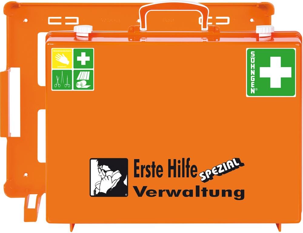 SÖHNGEN EH-Koffer MT-CD SPEZIAL Verwaltung ABS orange DIN 13157 Produktbild img3 L