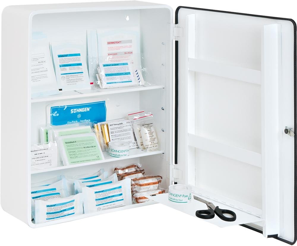 SÖHNGEN Verbandschrank MADRID weiß Standard DIN 13169 Produktbild img5 L