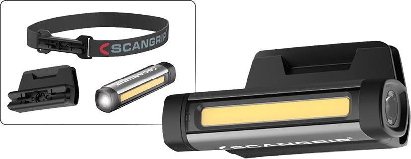SCANGRIP Akku-Stirnlampe Flex Wear Kit 75-150Lumen Produktbild img3 L