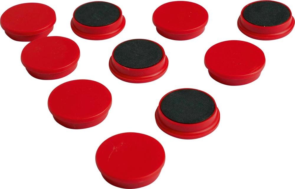 Organisationsmagnet rund rot 30mm Eclipse Produktbild img3 L