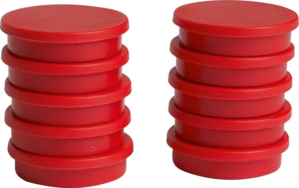 Organisationsmagnet rund rot 30mm Eclipse Produktbild img2 L