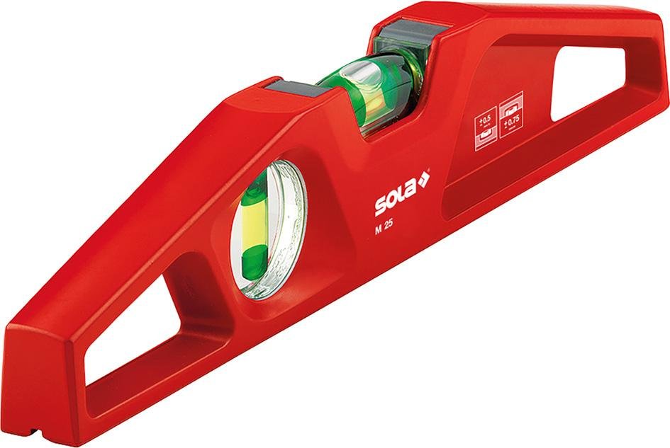 Alu-Guss-Wasserwaage M 25 Sola Produktbild img2 L