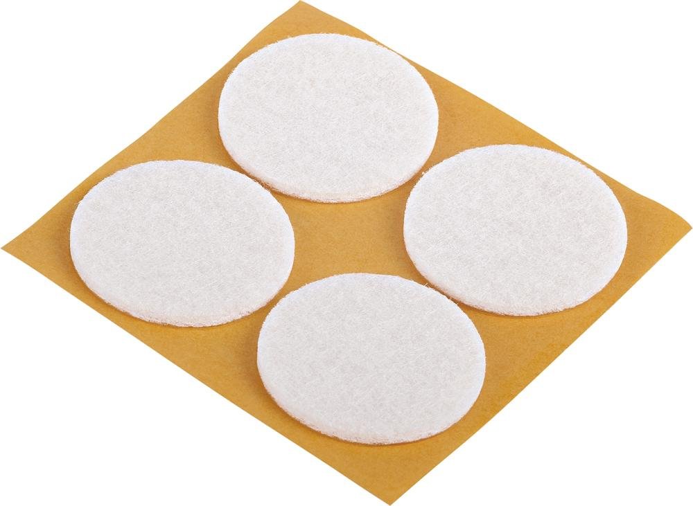Filzgleiter PREMIUM fix-o-moll®, rund, weiß Produktbild img7 L