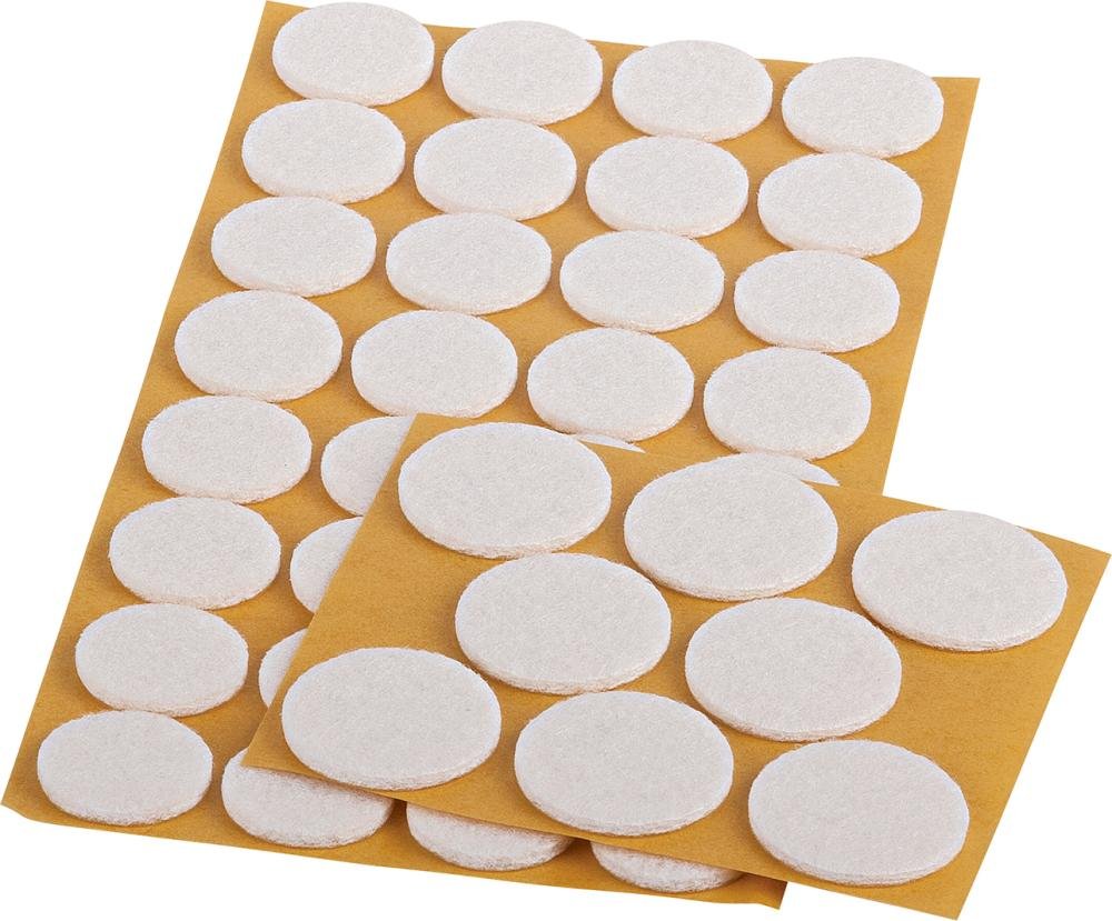 Filzgleiter Set 40-teilig, selbstkl,weiß Inhalt: 40 Produktbild img1 L