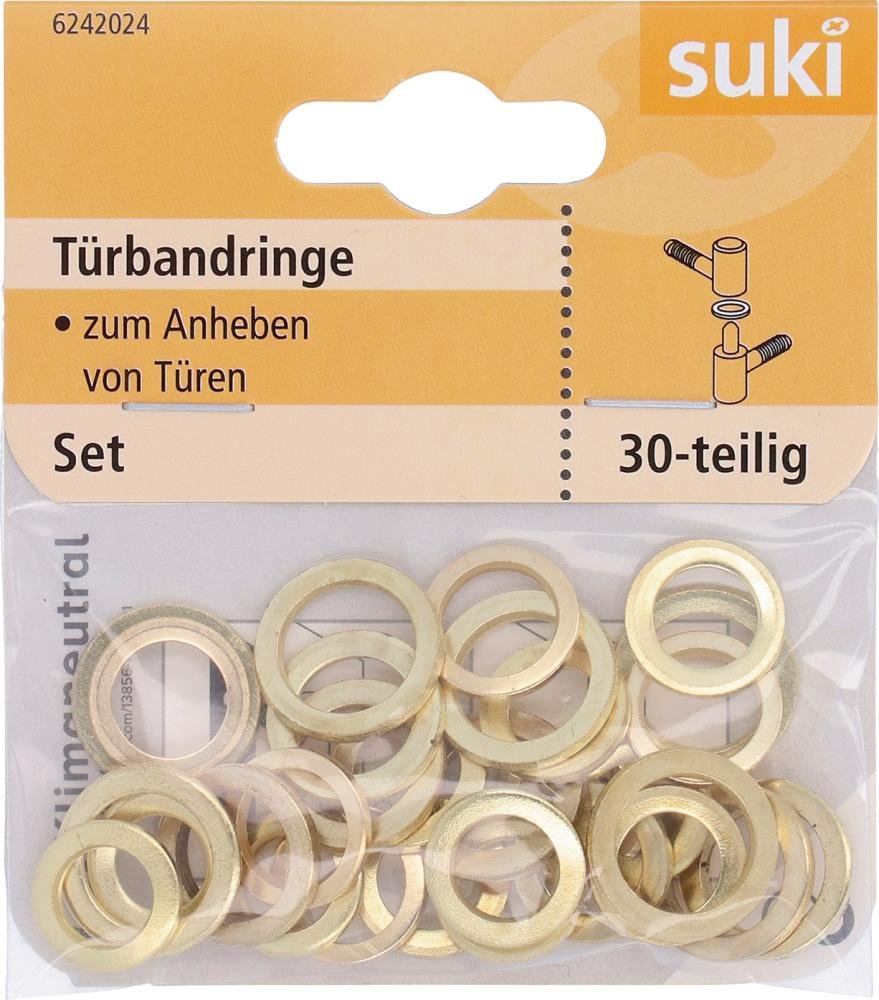 Türbandring Set, Ø9x15x2-13x19x2,Sta,mes Inhalt: 30 Produktbild img2 L