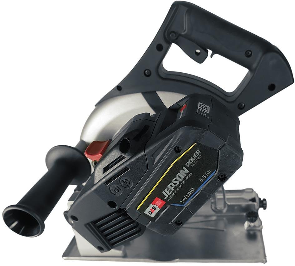 Akku-Metallhandkreissäge Hand Dry Cutter 8203E 18V, 5,5Ah, 99Wh D=203mm 48Z Jepson Produktbild img2 L