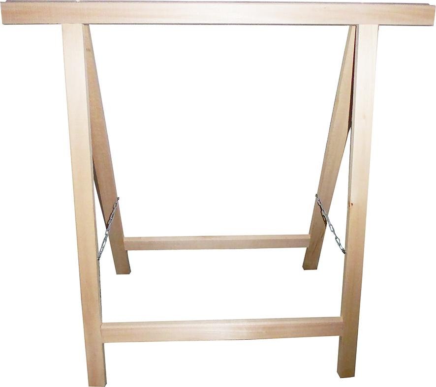 Holzklappbock 75x75cm, klappbar, Universal Produktbild img3 L