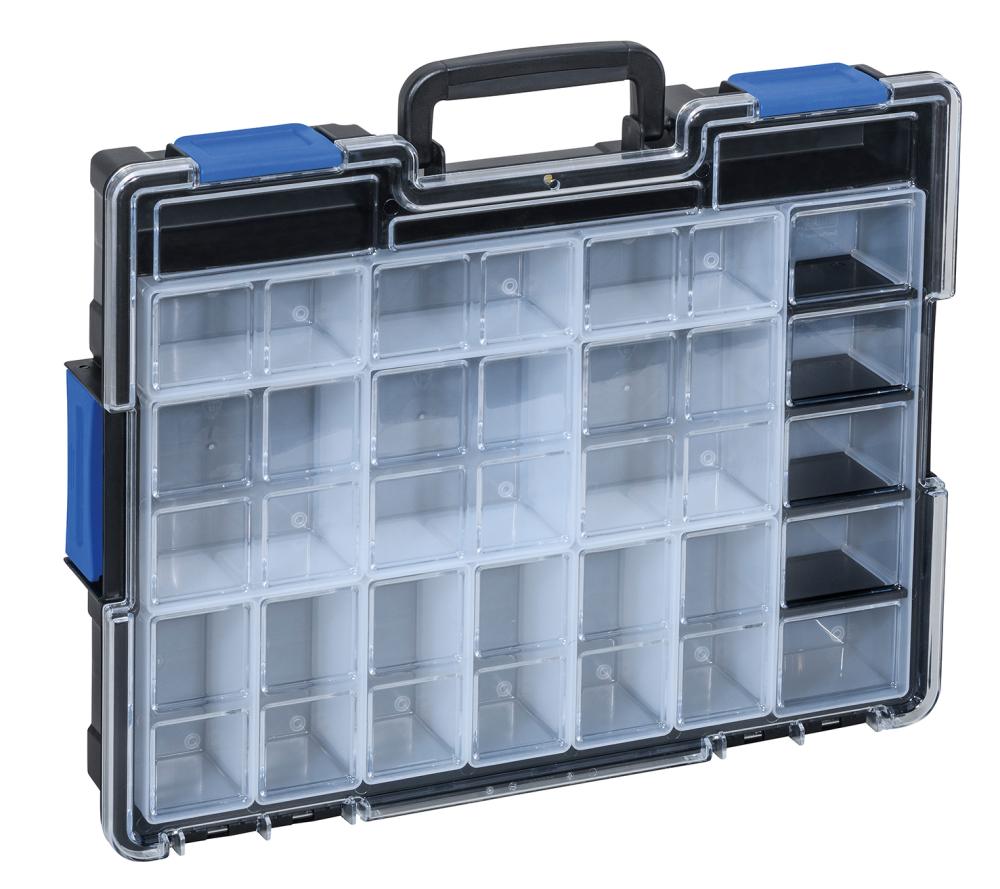 ALLIT Profi-Kleinteilekoffer EuroPlus Pro mit Clips 19 Fächer Produktbild img2 L