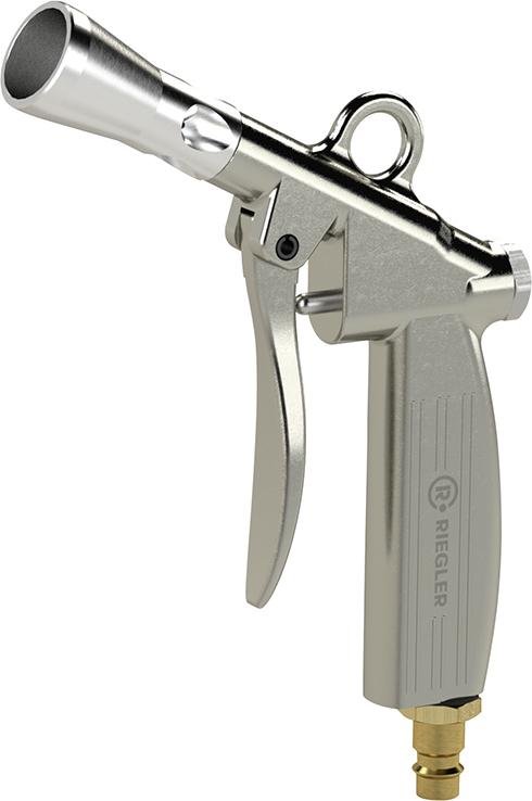 RIEGLER Blaspistole Aluminium, dosierbar, Stecker NW7,2 Venturidüse Produktbild img1 L