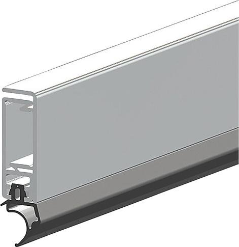 Abdichtungsschiene ASP mit Silikond. Alu silber,H34,5xL2300,St8,5 Produktbild img1 L