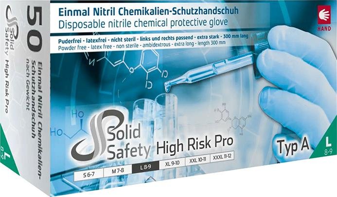 Einweghandschuhe HIGH RISK PRO Produktbild img1 L