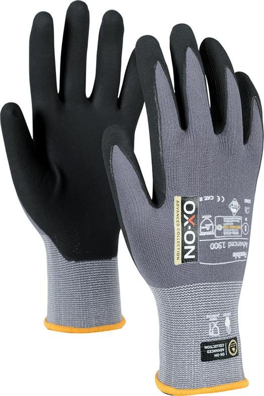 Schnittschutzhandschuh OX-ON Flexible Advanced 1900 Produktbild img1 L