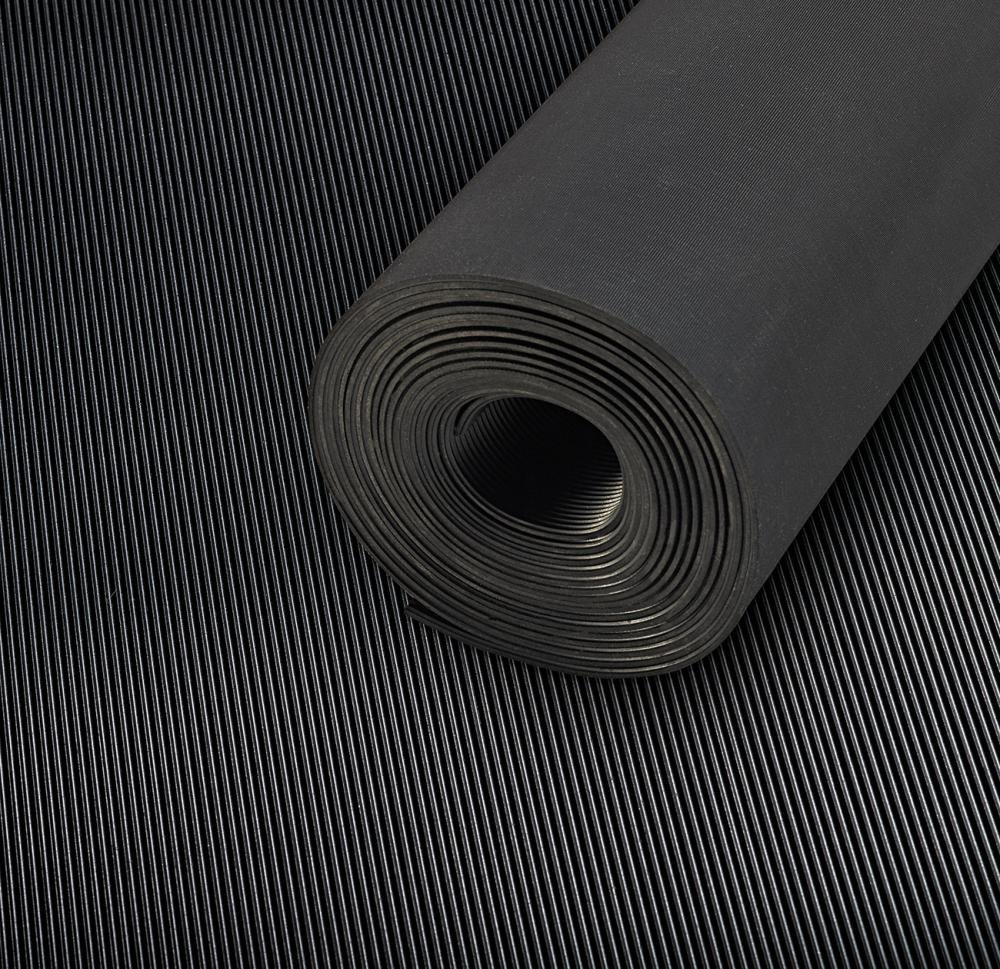 FORTIS Feinriefenmatte CLASSIC 3mm 1000mm 5m SBRschwarz Produktbild img1 L