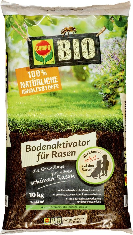 BIO Bodenaktivator für Rasen 10 kg COMPO Produktbild img1 L