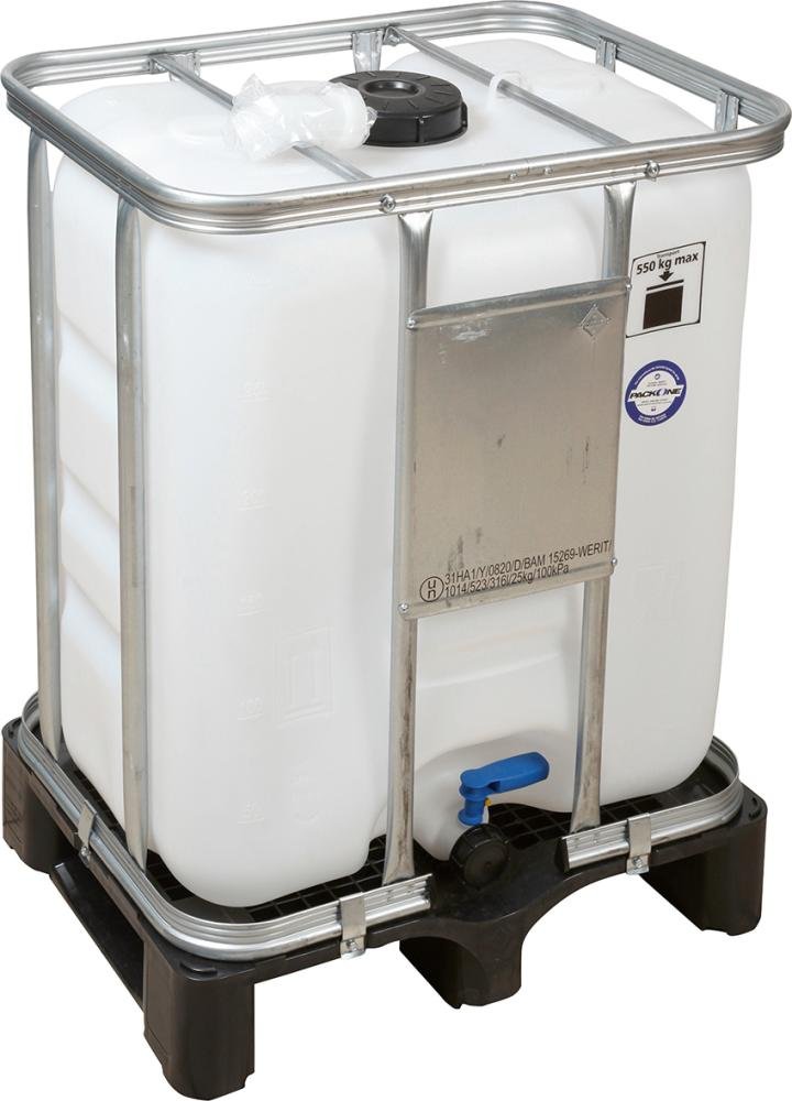 Wassertank IBC Tank COMPACTLine 300 l UN auf Kunststoff-Palette Beschaffungsartikel Produktbild img1 L
