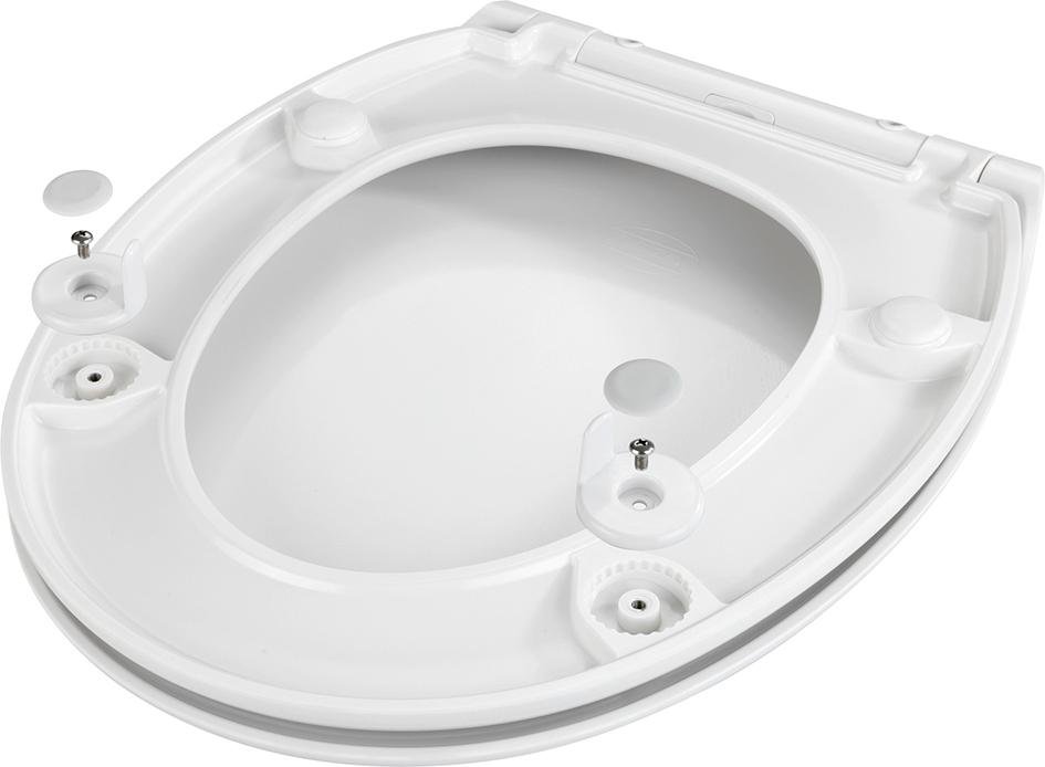 WC-Sitz Rieti weiß weiss mit Absenkautomatik Produktbild img4 L