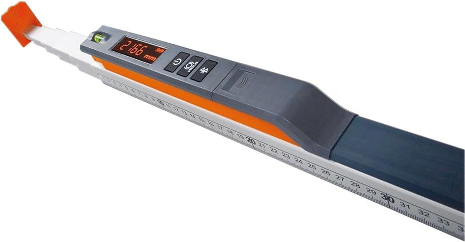 NEDO Teleskop-Messstab digital 1 04-5 0m mEsstronic Easy mit Bluetooth Produktbild img1 L