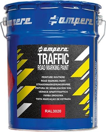 Straßenmarkierungsfarbe Traffic Paint 5kg rot Road Marking Paint Produktbild img1 L