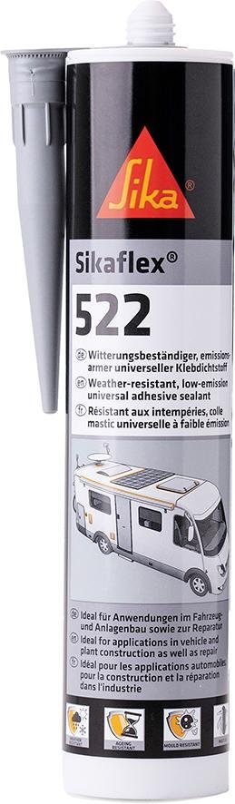 Sikaflex -522 stahlgrau 300ml Kartusche Produktbild img1 L
