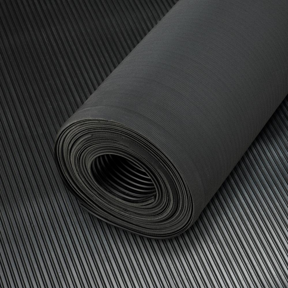 Breitriefenmatte PRO, NR/SBR, schwarz, 3mm, 1200mm 10m FORTIS Produktbild img1 L
