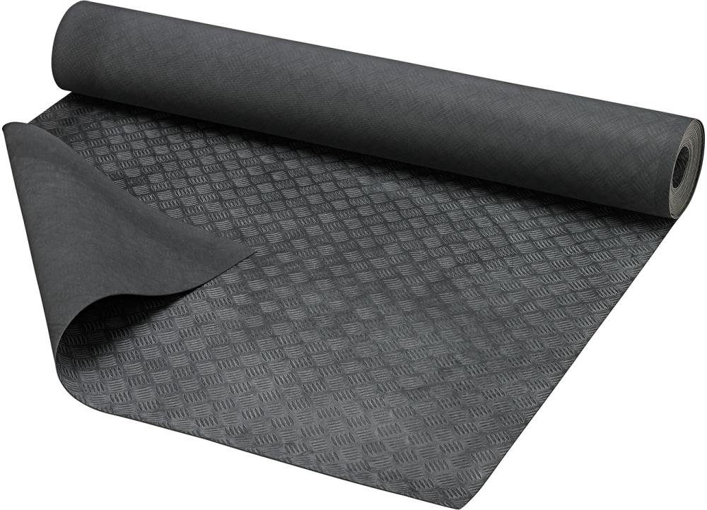 Hammerschlagmatte PRO, NR/SBR, schwarz, 3mm, 1400mm 10m FORTIS Produktbild img3 L