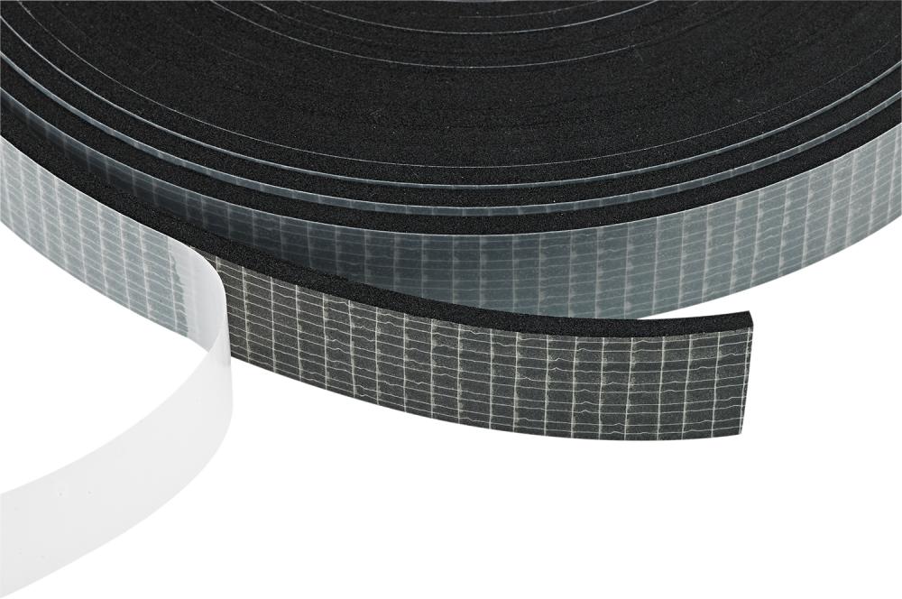 Zellkautschukstreifen EPDM, 19x10mm, 10m einseitig selbstklebend FORTIS Produktbild img2 L