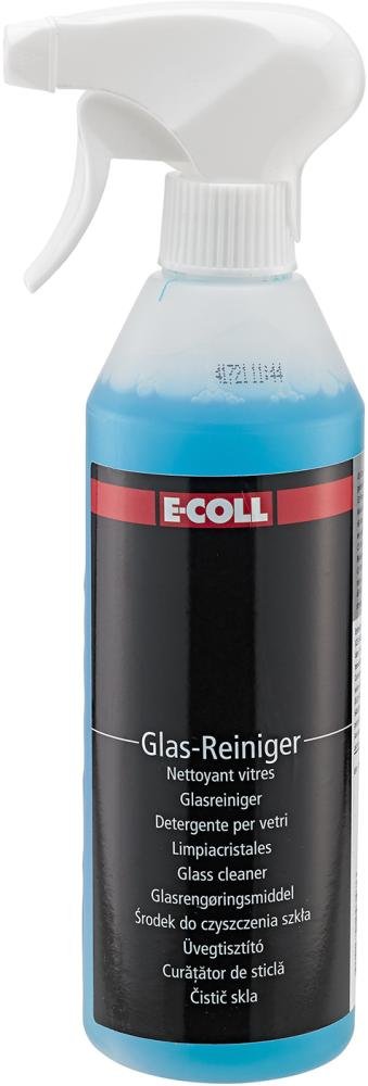 E-COLL Glasreiniger silikonfrei gebrauchsfertige Mischung 500ml Sprühflasche Produktbild img1 L