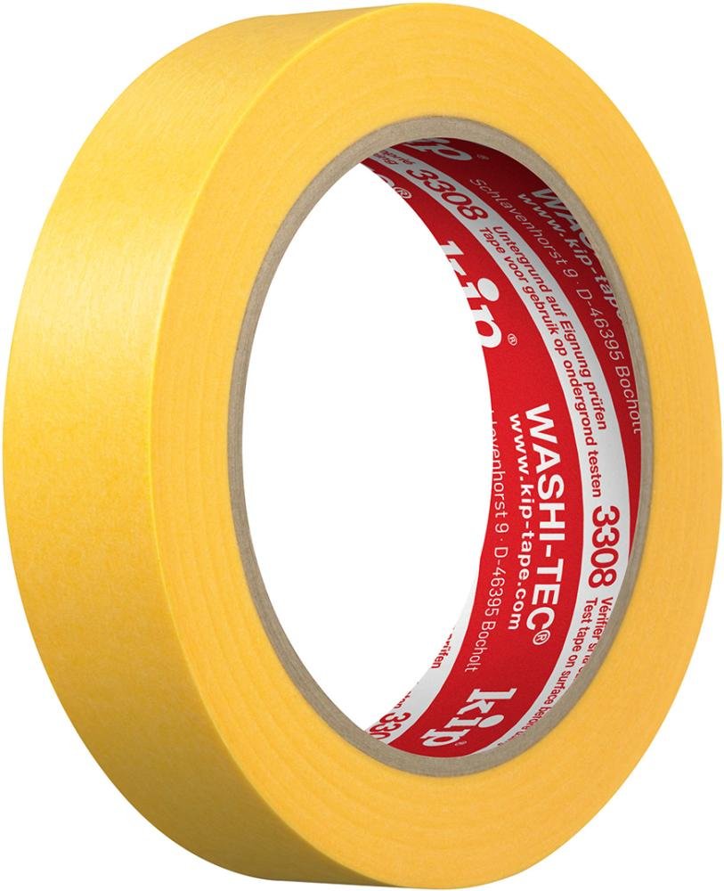 3308 WASHI-TEC PREMIUM PLUS - gelb Goldkrepp 24mmx50m Produktbild img1 L