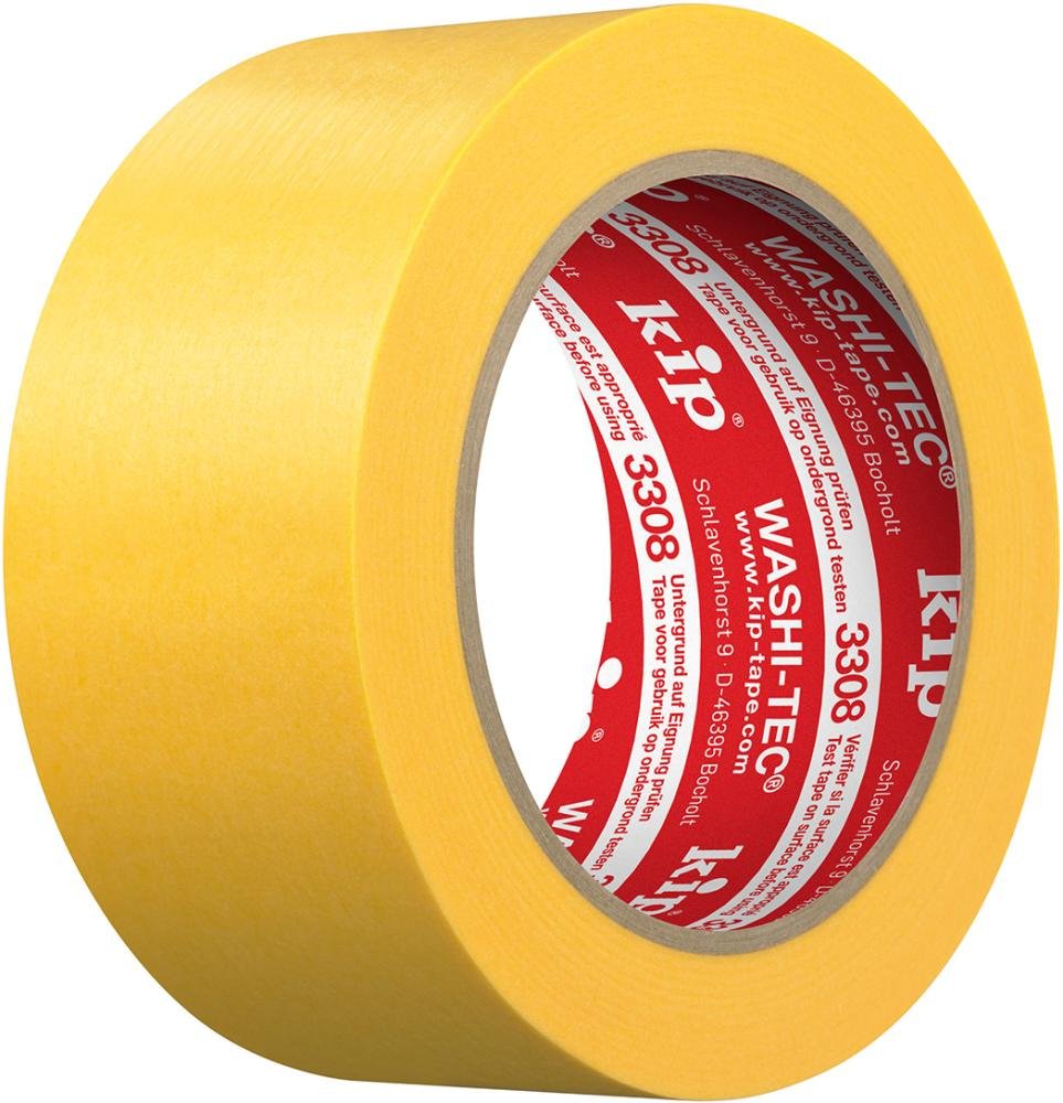 3308 WASHI-TEC PREMIUM PLUS - gelb Goldkrepp 48mmx50m Produktbild img1 L