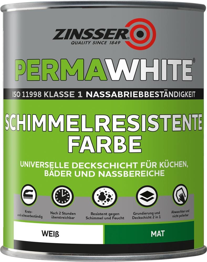 Permawhite weiß seidenmatt 1L Produktbild img1 L