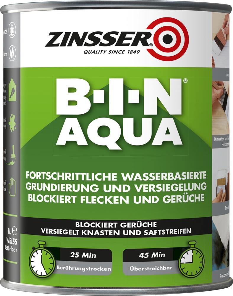 Zinsser Bin Aqua 1L Produktbild img1 L