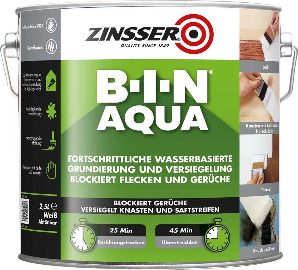 Zinsser Bin Aqua 2,5L Produktbild img1 L