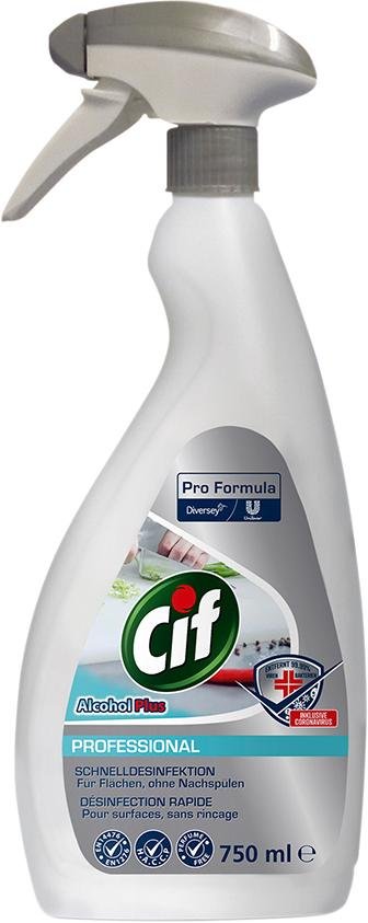 Cif Professional Alcohol Plus Flächendesinfektion 0,75 L Produktbild img1 L