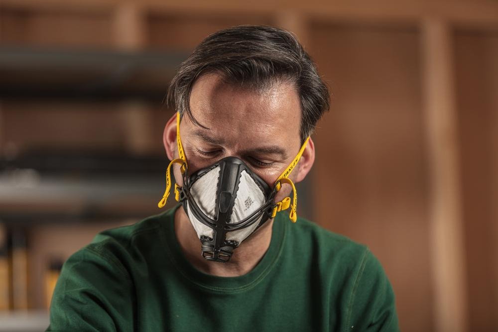 Halbmaske Lite Pro FFP3 RD antiallergen STANLEY Produktbild img4 L