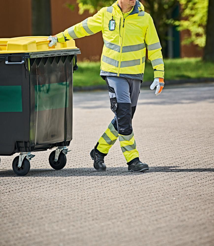 Warnschutzparka Arwid gelb/grau Gr.M Produktbild img6 L