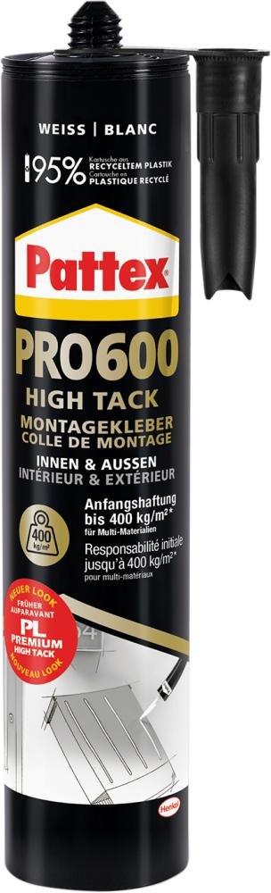 Pattex Montagekleber PRO600 440g Produktbild img1 L