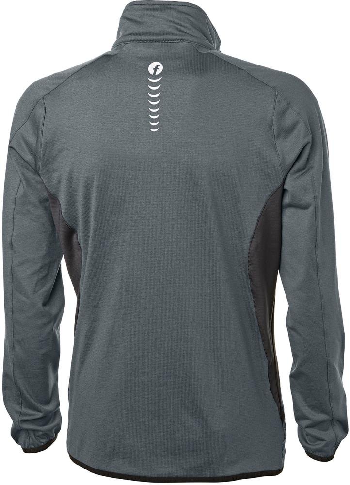 Tech-Fleecepullover grau/schwarz meliert Gr. S Fortis Elements Produktbild img2 L