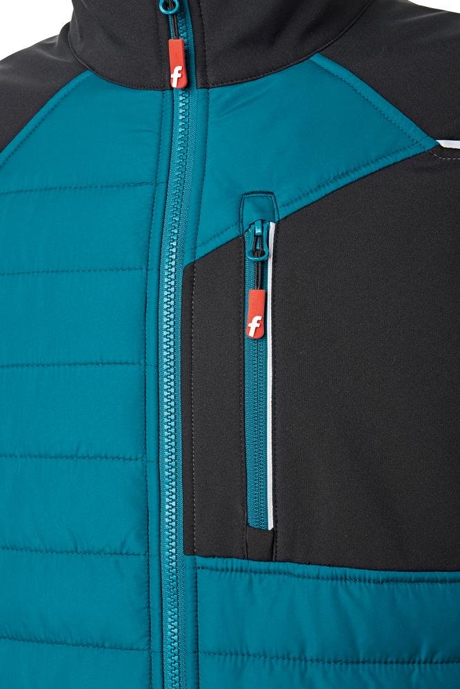 Hybrid-Steppjacke petrol/schwarz Gr. L Fortis Elements Produktbild img4 L