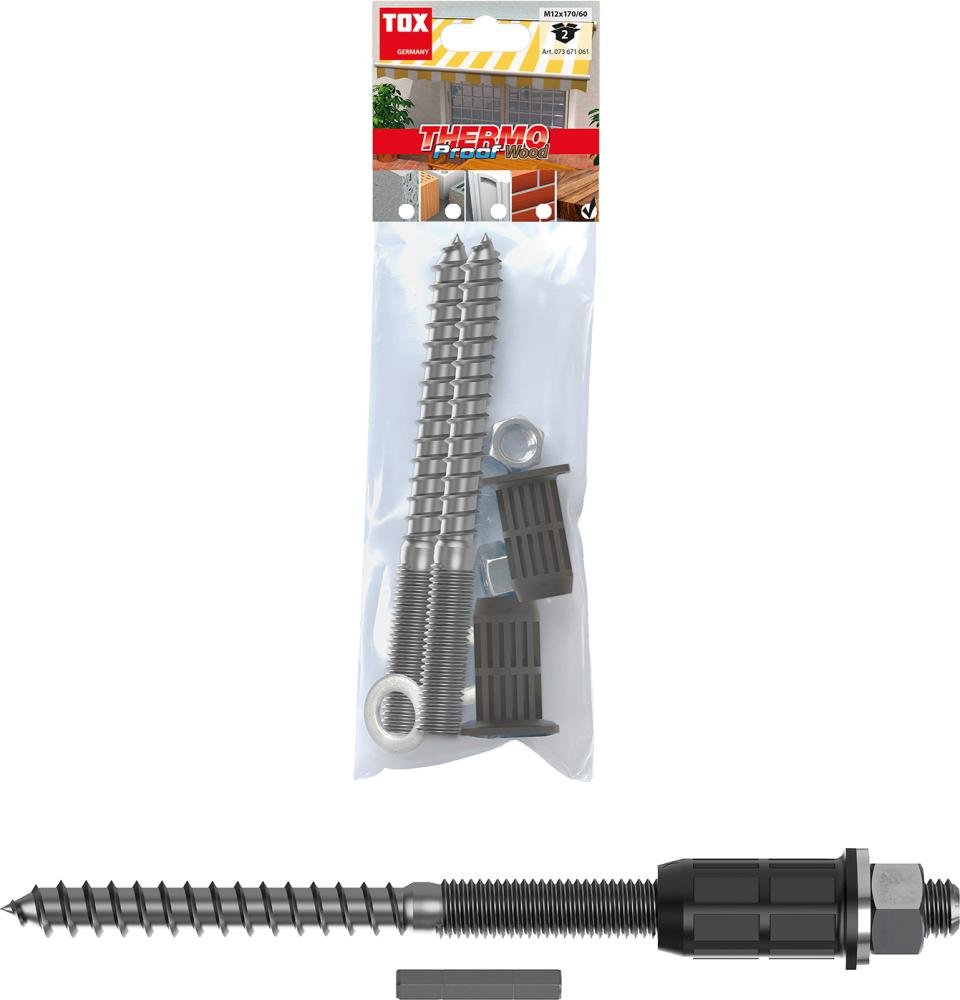 Abstandsmontagesystem Thermo Proof Wood Produktbild img1 L