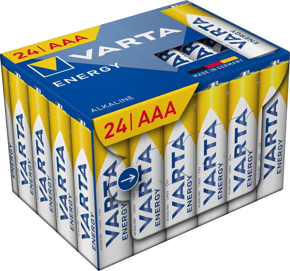 VARTA Batterie Energy AAA24er Box Produktbild img2 L