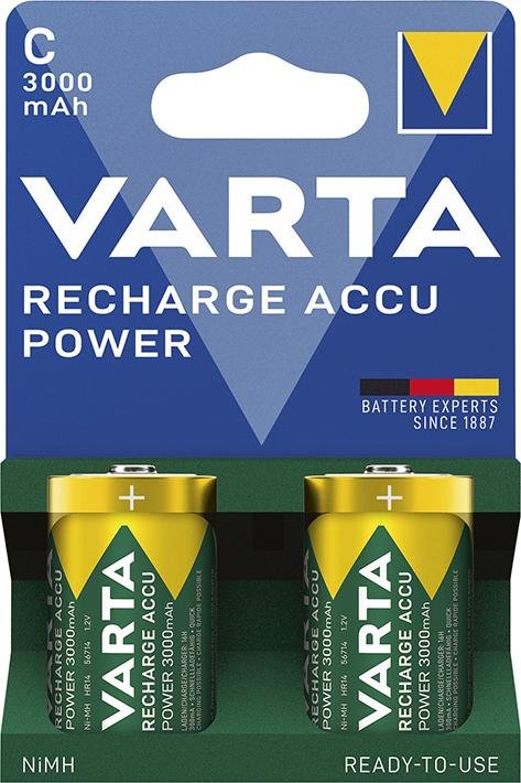 VARTA ACCU Recharge C 3000mAh 2er Blister Produktbild img1 L