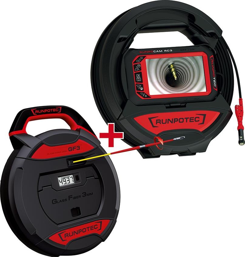 RUNPOTEC Multifunktionskamera-Set Runpocam RC3 15m und GF3 Produktbild img1 L