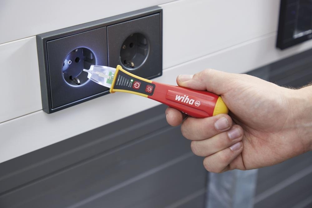 WIHA Phasenprüfer Volt Detector berührungslos 12-1000V AC Produktbild img13 L